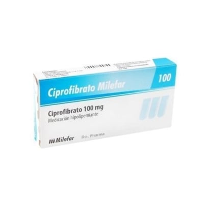 Ciprofibrato Melifar 100 mg Cápsulas