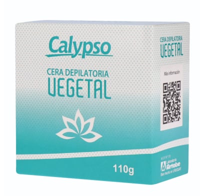 CERA DEPILATORIA CALYPSO VEGETAL 110 GRS.