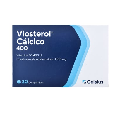 VIOSTEROL CALCICO 400 MG 30 COMPRIMIDO