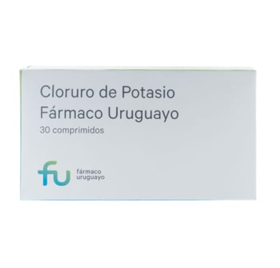 Cloruro de Potasio 500 mg 30 Comprimidos