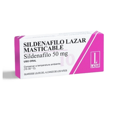 SILDENAFIL LAZAR MASTICABLE 10 COMP