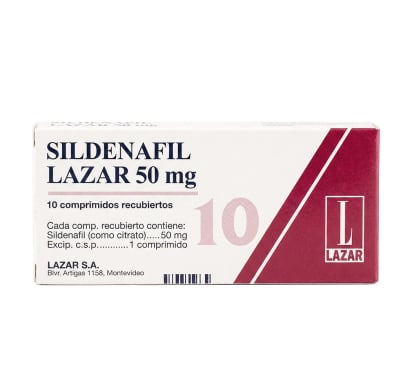 SILDENAFIL LAZAR MASTICABLE 10 COMP