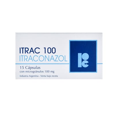 Itrac 100 mg 15 Cápsulas