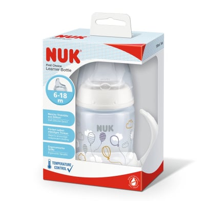 Vaso de Aprendizaje Nuk First Choice +6 Meses 150 ml Blanco