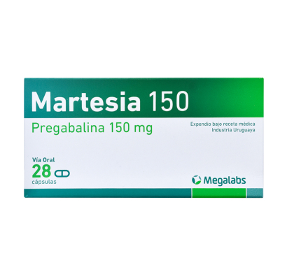 MARTESIA 150 MG 28 CÁPSULAS