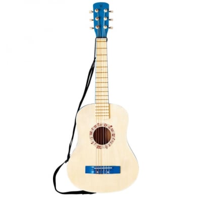 Guitarra de Madera Hape Azul