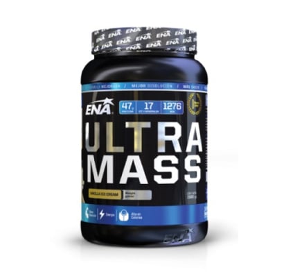 Suplemento Ena Ultra Mass Vainilla 1500 g