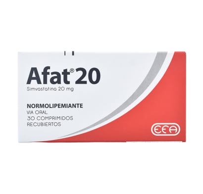 AFAT 20 MG 30 COMPRIMIDOS