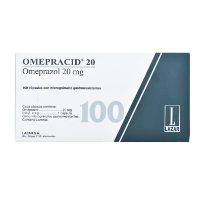 Omepracid 20 mg 100 Cápsulas