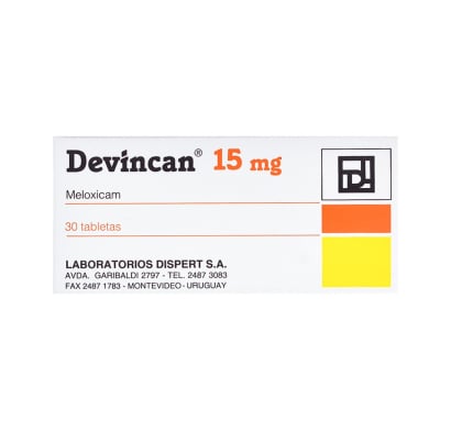 Devincan 15 mg 30 Tabletas
