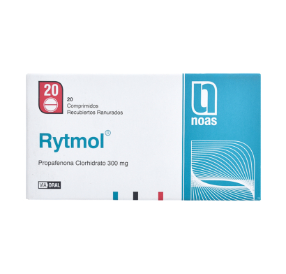 Rytmol 300 mg 20 Comprimidos Ranurados