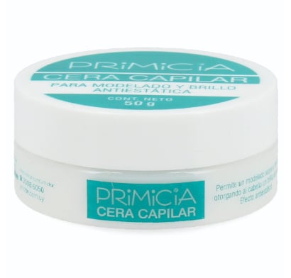 CERA CAPILAR PRIMICIA PARA MODELADO Y BRILLO ANTIESTATICA 50 GRS