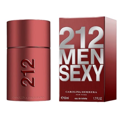 EAU DE TOILETTE CAROLINA HERRERA 212 SEXY MEN 50 ML