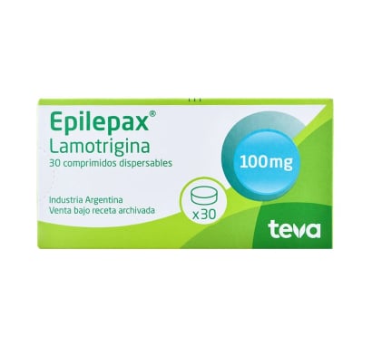 Epilepax 100 mg 30 Comprimidos