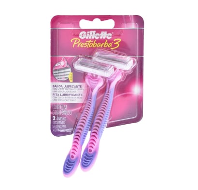 Afeitadora Gillette Prestobarba3 Mujer 2 Unidades
