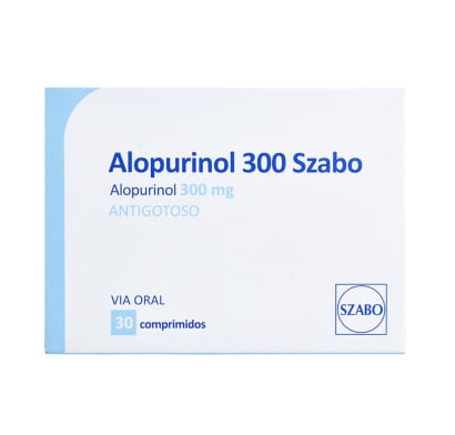 Allopurinol Szabo 300 mg 30 Comprimidos