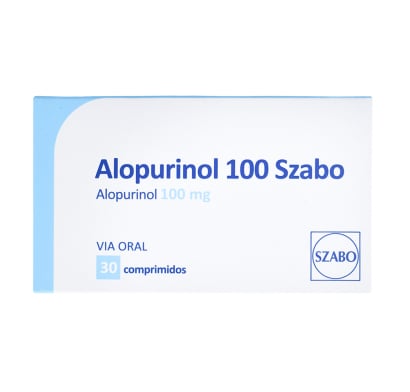 Allopurinol Szabo 100 mg 30 Comprimidos