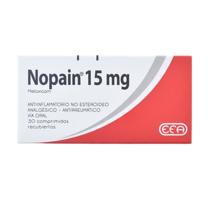 NOPAIN 15 MG 30 COMPRIMIDOS