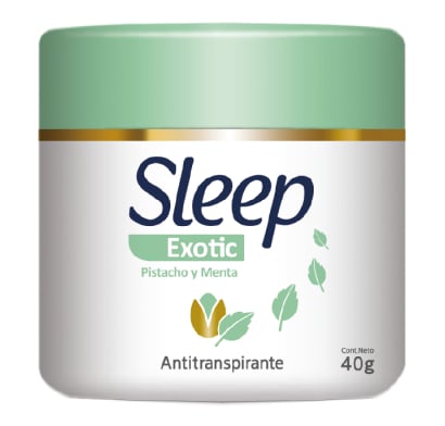 Antitranspirante en Crema Sleep Woman Exotic 40 g
