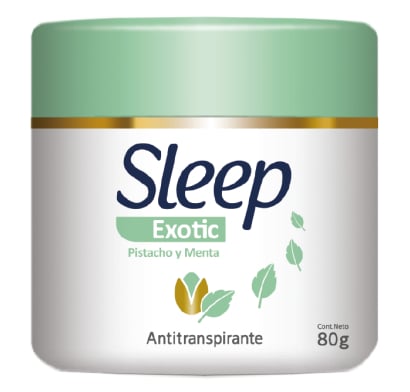 Antitranspirante en Crema Sleep Woman Exotic 80 g