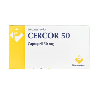 Cercor 50 mg 20 Comprimidos