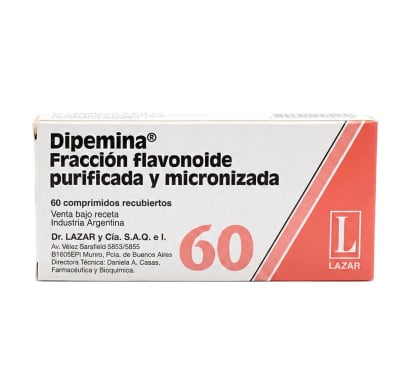 Dipemina 500 mg 60 Comprimidos Recubiertos