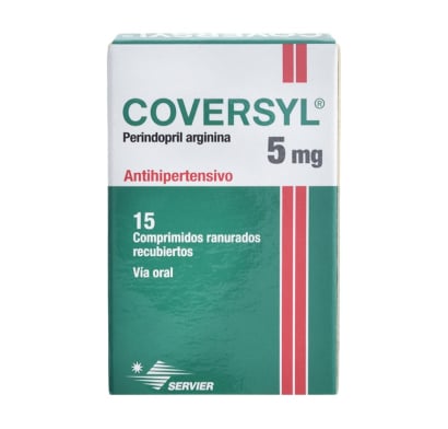 Coversyl 5 mg 15 Comprimidos Ranurados Recubiertos