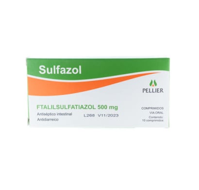 Sulfazol 500 mg10 Comprimidos