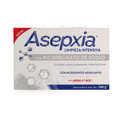 Jabón en Barra Asepxia Bicarbonato 100 g
