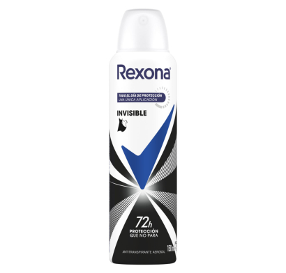 Antitranspirante en Aerosol Rexona Woman Invisible 150 ml