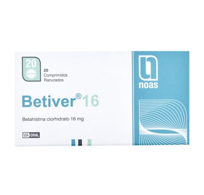 BETIVER 16 MG 20 COMPRIMIDOS