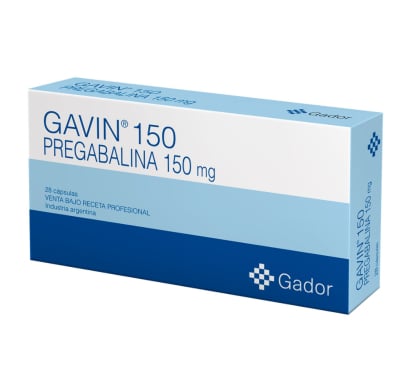 Gavin 150 mg 28 Cápsulas