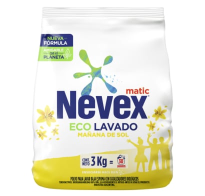 Jabóne en Polvo para Ropa Nevex Mañana del Sol 3 kg