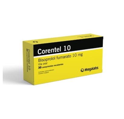 CORENTEL 10 MG 30 COMPRIMIDOS