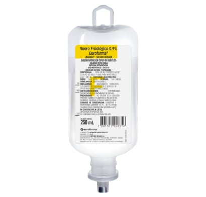 Suero Fisiológico 0.9% 250 ml
