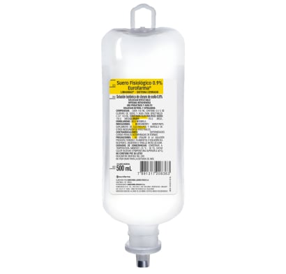 Suero Fisiológico 0.9% 500 ml