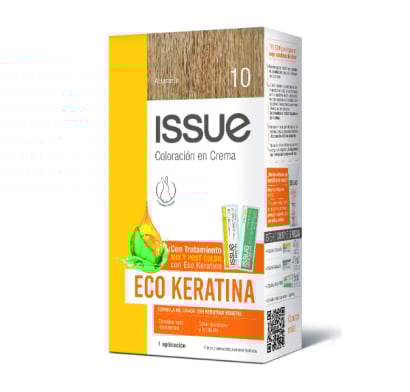 Kit Tinta Issue Keratina N°10 Aclarante