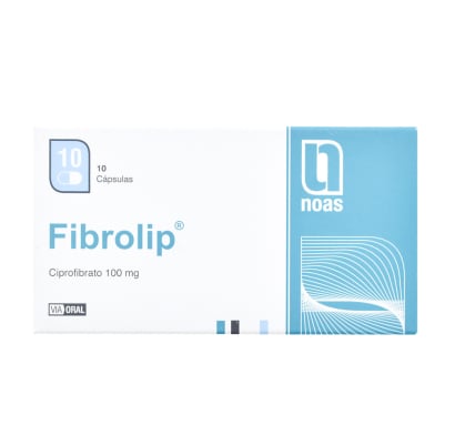 Fibrolip 100 mg 10 Comprimidos