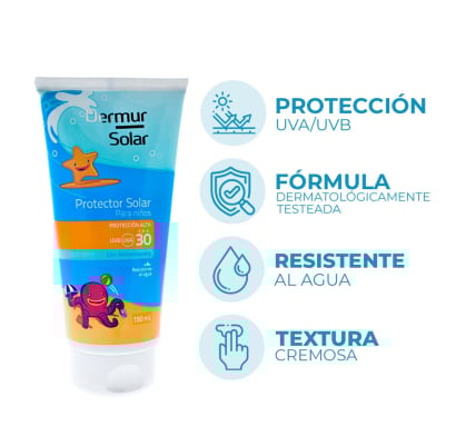 PROTECTOR SOLAR DERMUR INFANTIL FACTOR 30 150ML