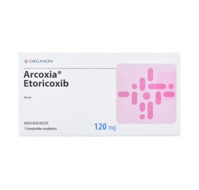 ARCOXIA 120 MG 7 COMPRIMIDOS