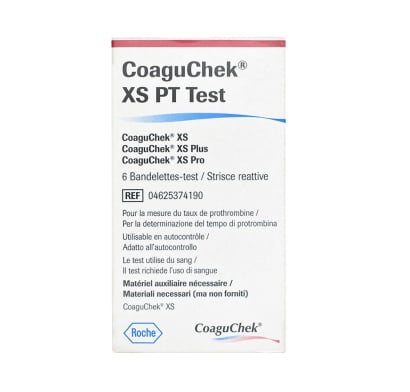 Tiras CoaguChek XS 6 Unidades