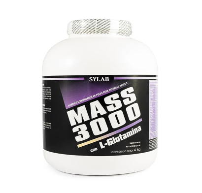 SUPLEMENTO SYLAB MASS SABOR VAINILLA 4 KG