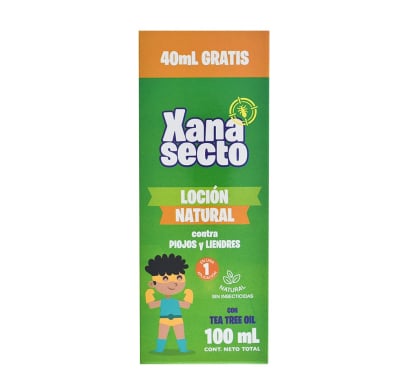 Piojicida Xanasecto Loción Natural 100 ml