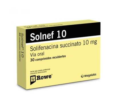 Solnef 10 mg 30 Comprimidos