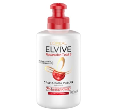 Crema para Peinar Elvive Reparación Total 5 300 ml