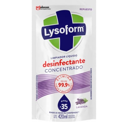 Repuesto Limpiador Lysoform Cítrico 420 ml