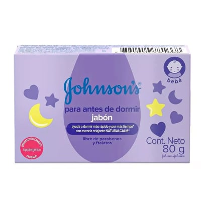 Jabón en Barra Johnson's Baby Dulces Sueños para Bebé 80 g