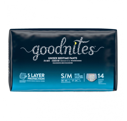 Pañales Goodnites S-M 14 Unidades