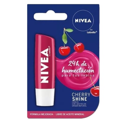 Bálsamo Labial Nivea Fruity Shine FPS10 4.8 g