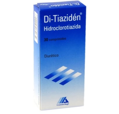 TIAZIDEN 30 COMPRIMIDOS